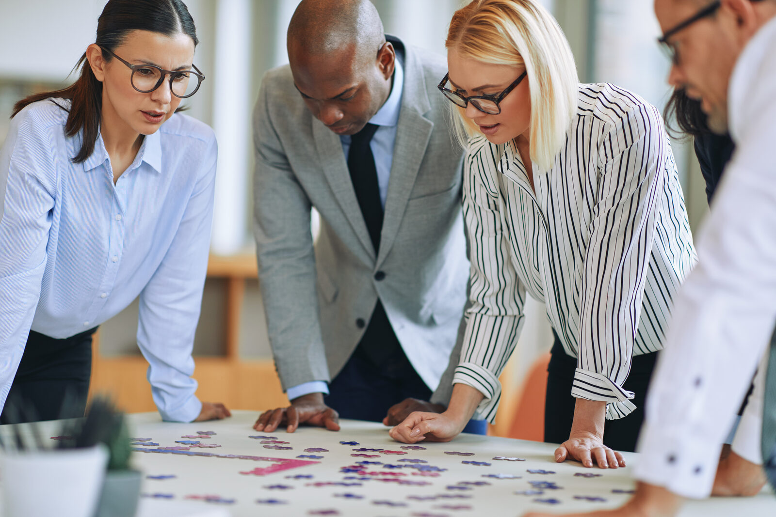 Organizational Development — team solving challenges together